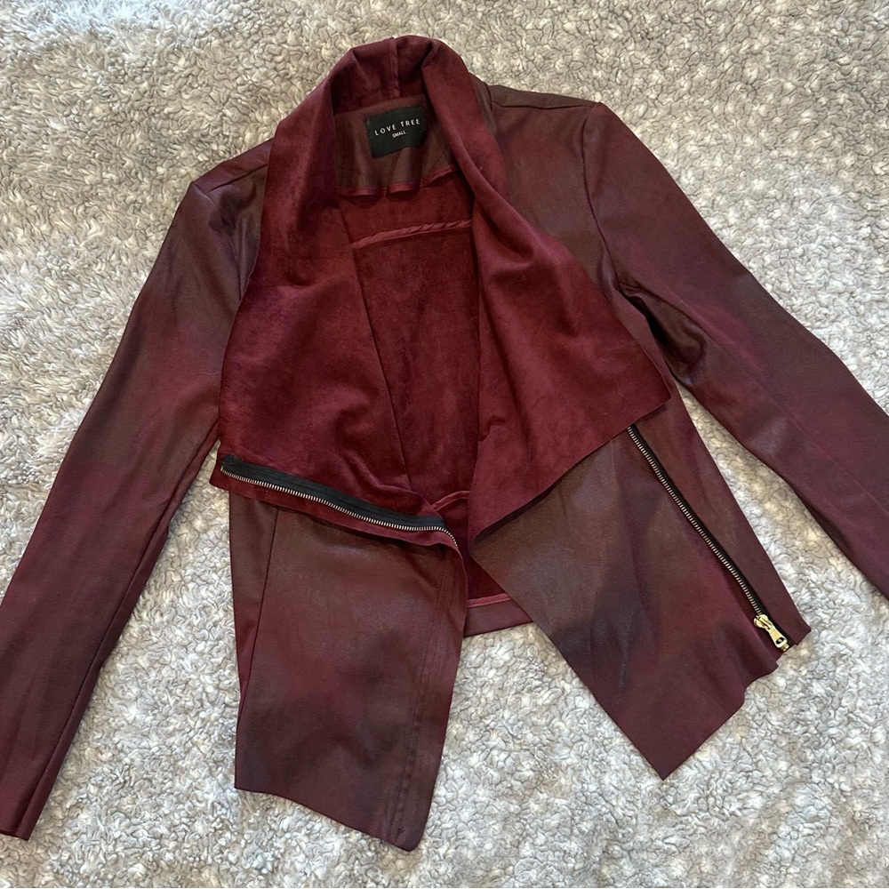 Vegan Leather Jacket